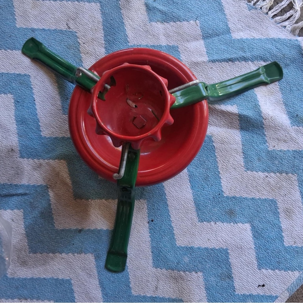 Vintage Christmas tree holder